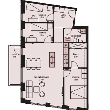 Fantastic 3-bed W Balcony In Orestad * Copenhagen